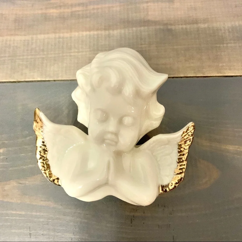 Vintage Centurion Collection Porcelain Angel Box - Picture 2 of 8